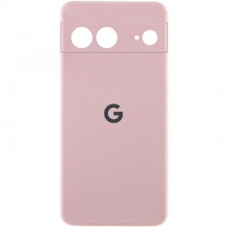 Чохол Silicone Cover Lakshmi Full Camera (AAA) with Logo для Google Pixel 7  Рожевий / Pink Sand - 00000072120_8