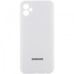 Чохол Silicone Cover Lakshmi Full Camera (AAA) with Logo для Samsung Galaxy A07  Білий / White - 00000080825_1