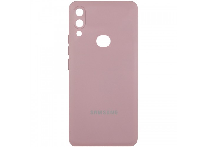 Чохол Silicone Cover Lakshmi Full Camera (AAA) with Logo для Samsung Galaxy A10s