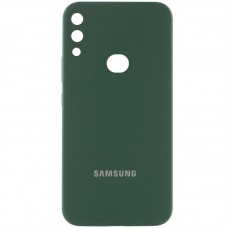 Чохол Silicone Cover Lakshmi Full Camera (AAA) with Logo для Samsung Galaxy A10s  Зелений / Cyprus Green - 00000085727_5