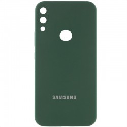 Чохол Silicone Cover Lakshmi Full Camera (AAA) with Logo для Samsung Galaxy A10s  Зелений / Cyprus Green - 00000085727_5