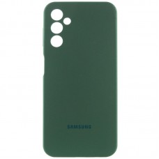 Чохол Silicone Cover Lakshmi Full Camera (AAA) with Logo для Samsung Galaxy A24 4G  Зелений / Cyprus Green - 00000071856_1