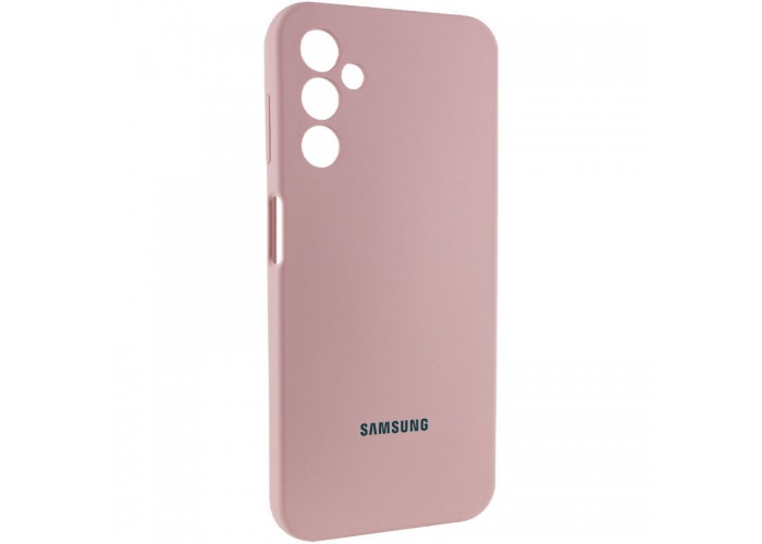 Чохол Silicone Cover Lakshmi Full Camera (AAA) with Logo для Samsung Galaxy A24 4G