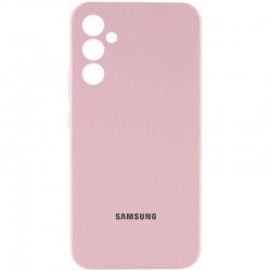 Чохол Silicone Cover Lakshmi Full Camera (AAA) with Logo для Samsung Galaxy A56  Рожевий / Pink Sand - 00000076690_4