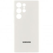 Чохол Silicone Cover Lakshmi Full Camera (AAA) with Logo для Samsung Galaxy S23 Ultra  Білий / White - 00000072128_13