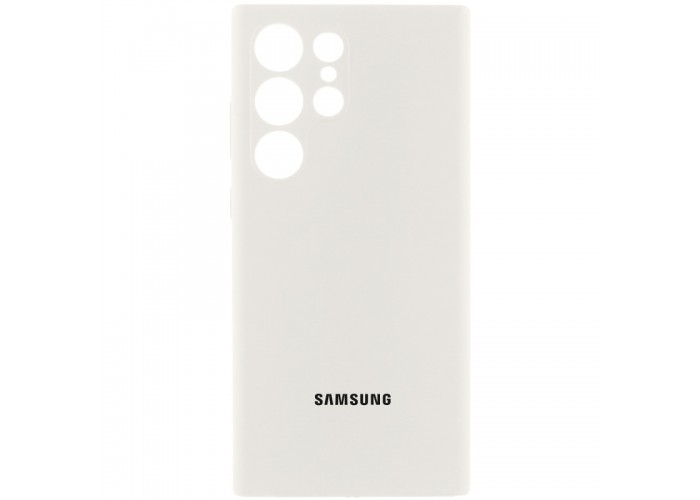 Чохол Silicone Cover Lakshmi Full Camera (AAA) with Logo для Samsung Galaxy S23 Ultra