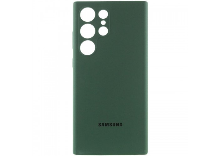 Чохол Silicone Cover Lakshmi Full Camera (AAA) with Logo для Samsung Galaxy S24 Ultra