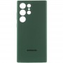 Чохол Silicone Cover Lakshmi Full Camera (AAA) with Logo для Samsung Galaxy S24 Ultra