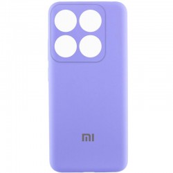 Чохол Silicone Cover Lakshmi Full Camera (AAA) with Logo для Xiaomi 14T  Бузковий / Dasheen - 00000079772_7