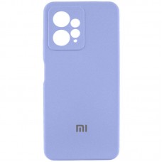 Чохол Silicone Cover Lakshmi Full Camera (AAA) with Logo для Xiaomi Redmi Note 12 4G  Бузковий / Dasheen - 00000071865_6