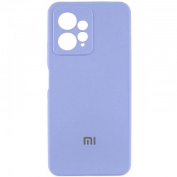 Чохол Silicone Cover Lakshmi Full Camera (AAA) with Logo для Xiaomi Redmi Note 12 4G  Бузковий / Dasheen - 00000071865_6