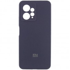 Чохол Silicone Cover Lakshmi Full Camera (AAA) with Logo для Xiaomi Redmi Note 12 4G  Темно-синій / Midnight blue - 00000071865_7