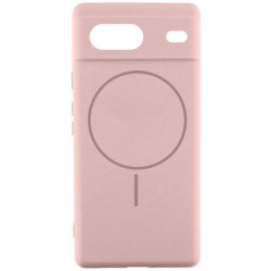 Чохол Silicone Cover Lakshmi Full Camera (AA) with MagFit для Google Pixel 8  Рожевий / Pink Sand - 00000078222_8