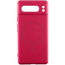 Чохол Silicone Cover Lakshmi Full Camera (AA) with MagFit для Google Pixel 8 Pro  Червоний / Rose Red - 00000078223_3