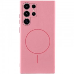 Чохол Silicone Cover Lakshmi Full Camera (AA) with MagFit для Samsung Galaxy S24 Ultra  Рожевий / Light pink - 00000078239_4