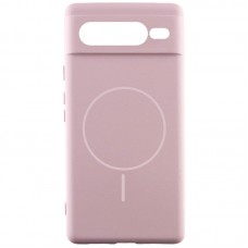 Чохол Silicone Cover Lakshmi Full Camera (AA) with Magnetic Fit для Google Pixel 7 Pro  Рожевий / Pink Sand - 00000078220_8