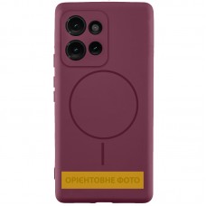 Чохол Silicone Cover Lakshmi Full Camera (AA) with Magnetic Fit для Motorola Edge 60 / 60 Fusion  Бордовий / Marsala - 00000080425_10