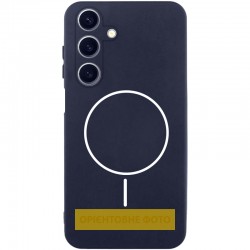 Чохол Silicone Cover Lakshmi Full Camera (AA) with Magnetic Fit для Samsung Galaxy A07  Темно-синій / Midnight blue - 00000086367_8