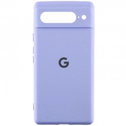 Чохол Silicone Cover Lakshmi Full Camera (AA) with logo для Google Pixel 7 Pro  Бузковий / Dasheen - 00000078166_6