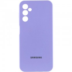 Чохол Silicone Cover Lakshmi Full Camera (AA) with logo для Samsung Galaxy A25 5G  Бузковий / Dasheen - 00000078178_6