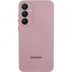 Чохол Silicone Cover Lakshmi Full Camera (AA) with logo для Samsung Galaxy S24+  Рожевий / Pink Sand - 00000080337_3