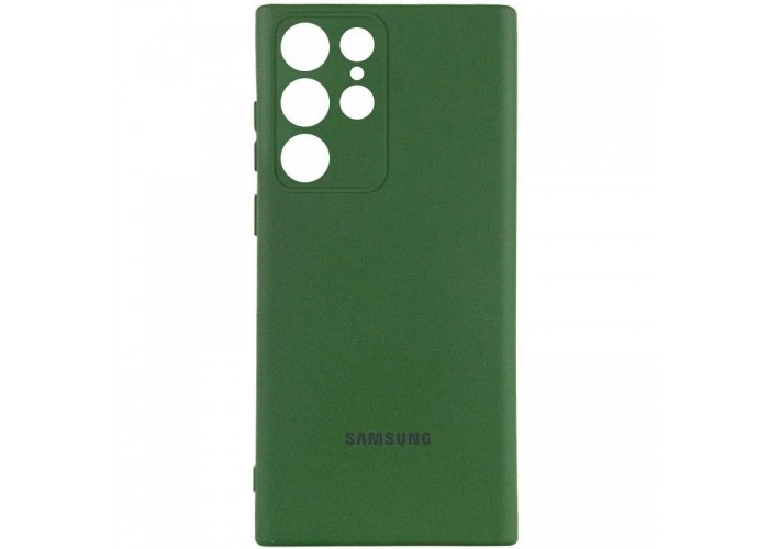Чохол Silicone Cover Lakshmi Full Camera (AA) with logo для Samsung Galaxy S24 Ultra