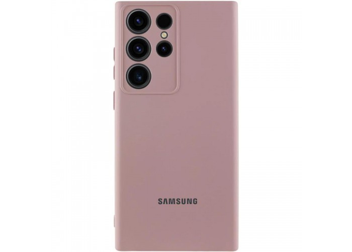 Чохол Silicone Cover Lakshmi Full Camera (AA) with logo для Samsung Galaxy S24 Ultra