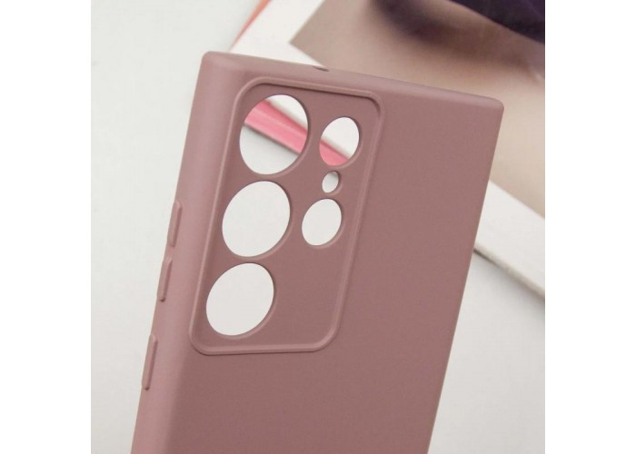 Чохол Silicone Cover Lakshmi Full Camera (AA) with logo для Samsung Galaxy S24 Ultra