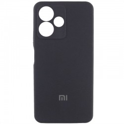 Чохол Silicone Cover Lakshmi Full Camera (AA) with logo для Xiaomi Redmi 13 4G / Poco M6 4G  Чорний / Black - 00000078185_1