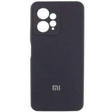 Чохол Silicone Cover Lakshmi Full Camera (AA) with logo для Xiaomi Redmi Note 12 4G  Чорний / Black - 00000078189_1
