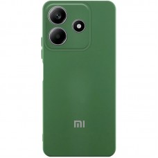 Чохол Silicone Cover Lakshmi Full Camera (AA) with logo для Xiaomi Redmi Note 14 5G  Зелений / Dark green - 00000078200_3