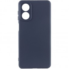 Чохол Silicone Cover Lakshmi Full Camera (A) для Oppo A17  Синій / Midnight Blue - 00000064580_8