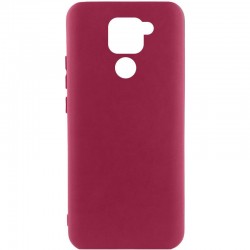 Чохол Silicone Cover Ummi Lakshmi (AA) для Xiaomi Redmi Note 9 / Redmi 10X  Бордовий / Marsala - 00000081128_2