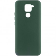 Чохол Silicone Cover Ummi Lakshmi (AA) для Xiaomi Redmi Note 9 / Redmi 10X  Зелений / Dark green - 00000081128_3