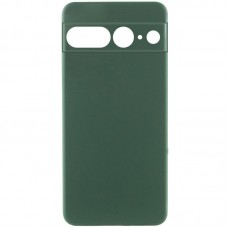 Чохол Silicone Cover Ummi Lakshmi Full Camera (AA) для Google Pixel 7 Pro  Зелений / Dark green - 00000081052_3