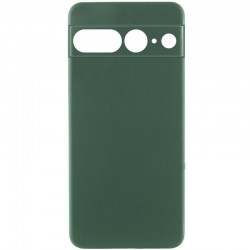 Чохол Silicone Cover Ummi Lakshmi Full Camera (AA) для Google Pixel 7 Pro  Зелений / Dark green - 00000081052_3