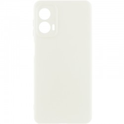 Чохол Silicone Cover Ummi Lakshmi Full Camera (AA) для Motorola Moto G24  Білий / White - 00000086350_1