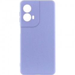 Чохол Silicone Cover Ummi Lakshmi Full Camera (AA) для Motorola Moto G85  Бузковий / Dasheen - 00000081068_6