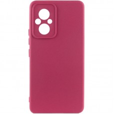 Чохол Silicone Cover Ummi Lakshmi Full Camera (AA) для Xiaomi Poco M5  Бордовий / Marsala - 00000081104_2