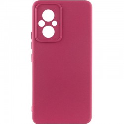 Чохол Silicone Cover Ummi Lakshmi Full Camera (AA) для Xiaomi Poco M5  Бордовий / Marsala - 00000081104_2