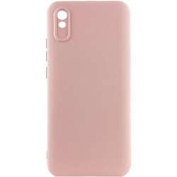 Чохол Silicone Cover Ummi Lakshmi Full Camera (AA) для Xiaomi Redmi 9A  Рожевий / Pink Sand - 00000083606_4