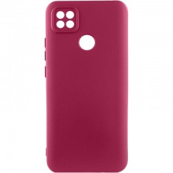 Чохол Silicone Cover Ummi Lakshmi Full Camera (AA) для Xiaomi Redmi 9C  Бордовий / Marsala - 00000081110_2