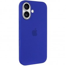 Чохол Silicone case (AAA) with Magsafe and Animation (button) для Apple iPhone 16 Plus (6.7")  Ultramarine - 00000081292_12