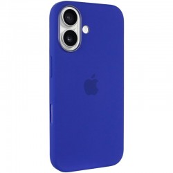 Чохол Silicone case (AAA) with Magsafe and Animation (button) для Apple iPhone 16 Plus (6.7")  Ultramarine - 00000081292_12
