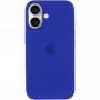 Чохол Silicone case (AAA) with Magsafe and Animation (button) для Apple iPhone 16 Plus (6.7