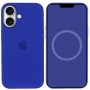 Чохол Silicone case (AAA) with Magsafe and Animation (button) для Apple iPhone 16 Plus (6.7