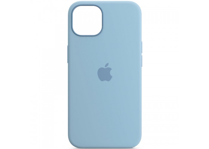 Чохол Silicone case (AAA) with Magsafe and Animation для Apple iPhone 13 (6.1