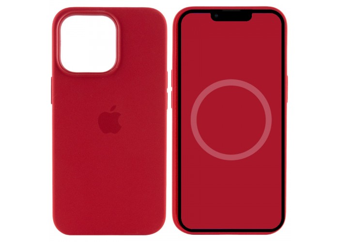 Чохол Silicone case (AAA) with Magsafe and Animation для Apple iPhone 13 Pro (6.1