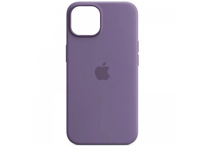 Чохол Silicone case (AAA) with Magsafe and Animation для Apple iPhone 14 (6.1