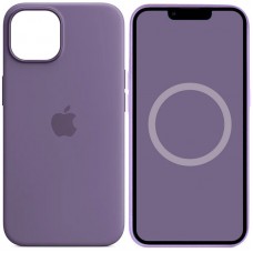 Чохол Silicone case (AAA) with Magsafe and Animation для Apple iPhone 14 (6.1")  Фіолетовий / Iris - 00000072055_10
